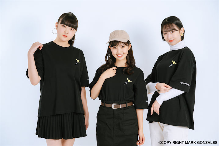 BEYOOOOONDSがブランドと初コラボ、島倉りか×江口紗耶×前田