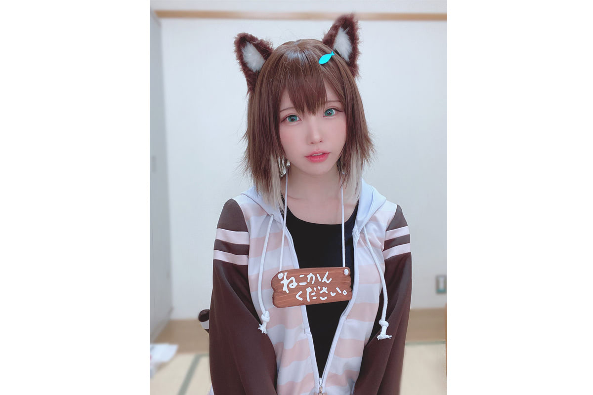 えなこ、Vライバー・文野環のコスプレに「次元という垣根を取り払う