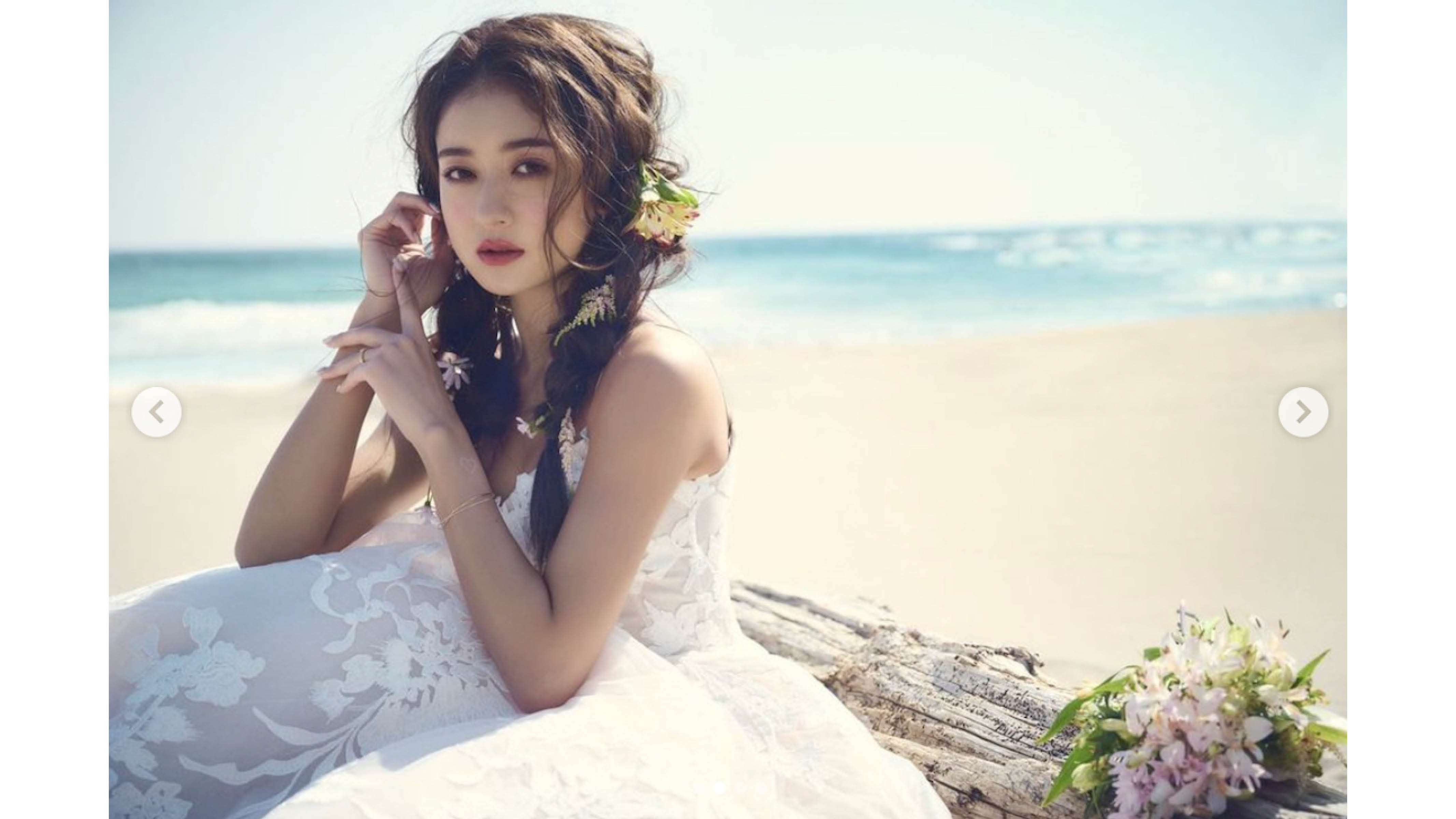 みちょぱ 純白ウエディングドレスに身を包んだ美麗ショットに 美しすぎる の声 Entame Next アイドル情報総合ニュースサイト