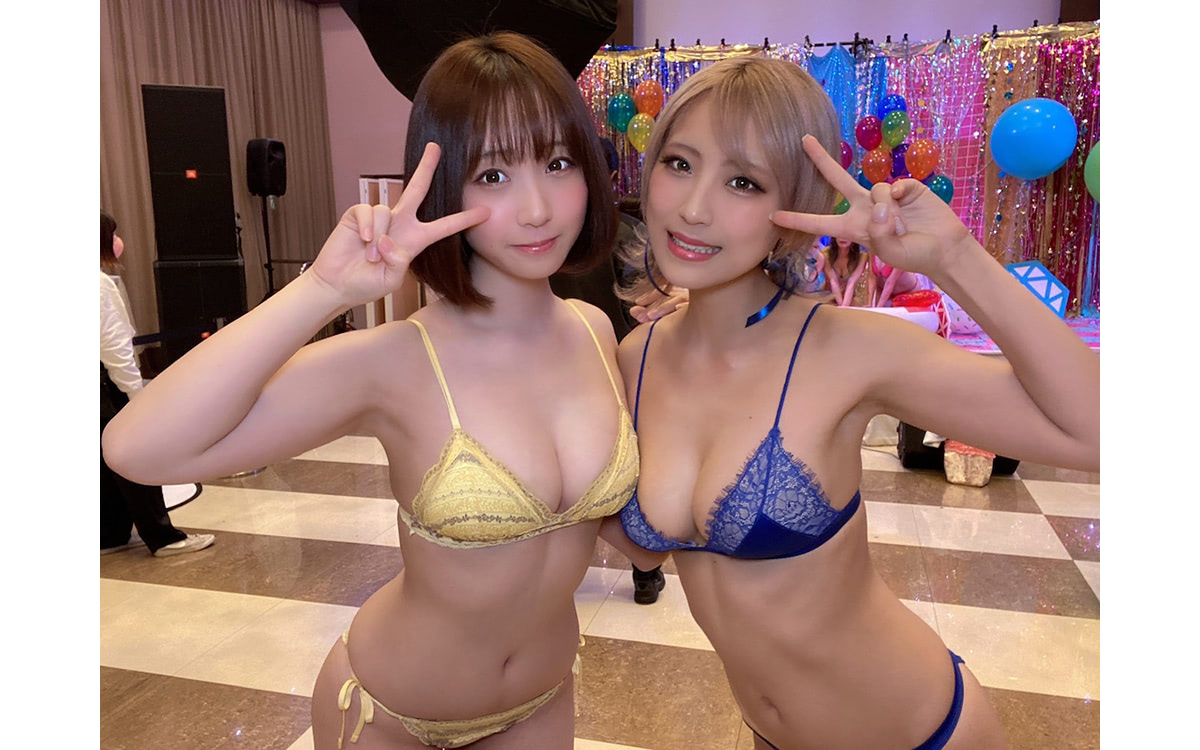 伊織もえ×つんこ、最強スタイル映える仲良し水着2ショットが「本当に