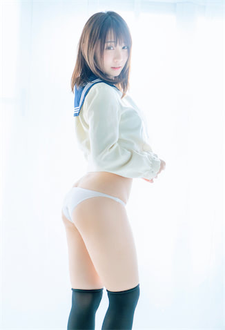 制服　下着尻 