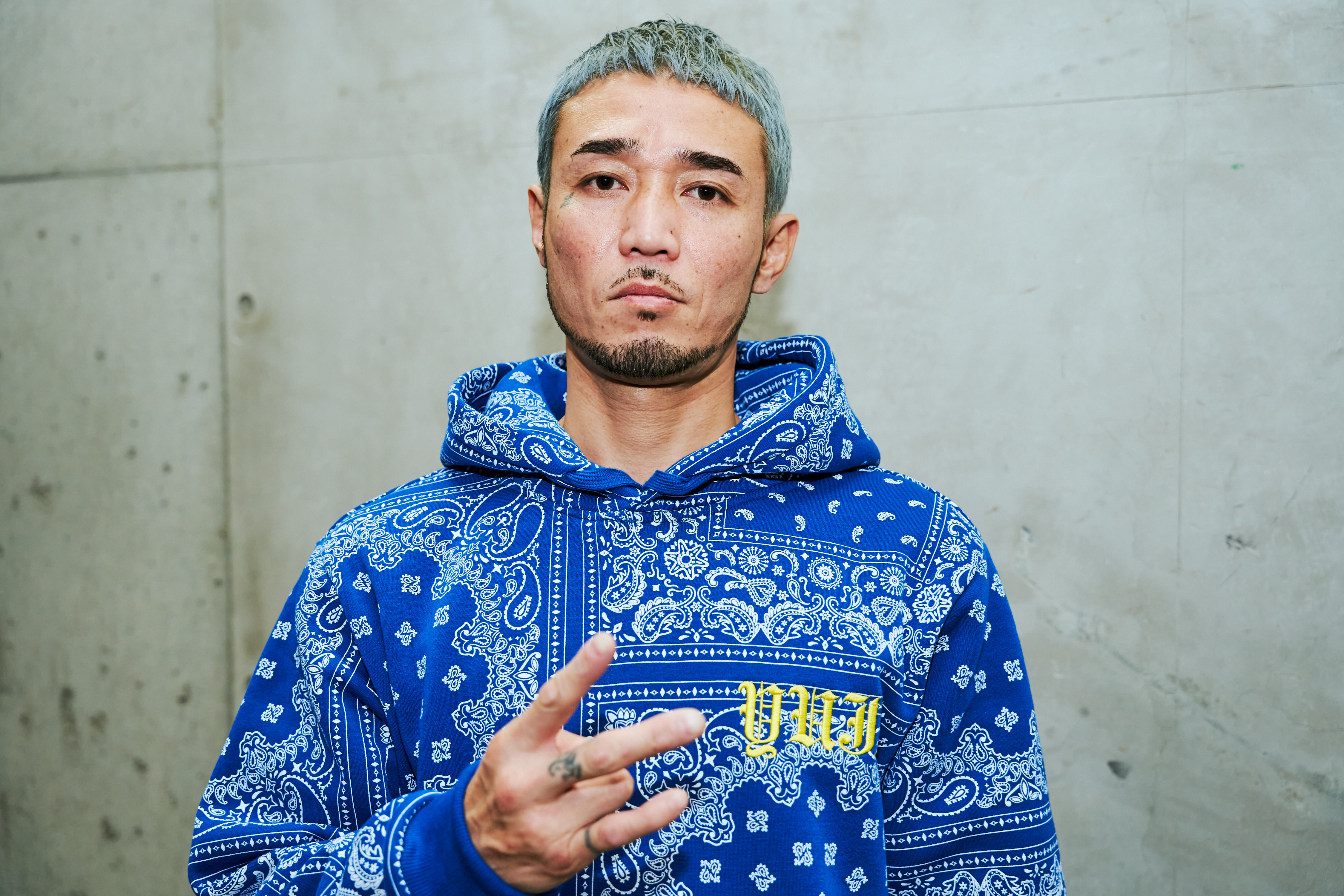 即完売 激レア ど派手柄 高垣勇二 着用 DOWBL ダブル ペイズリー