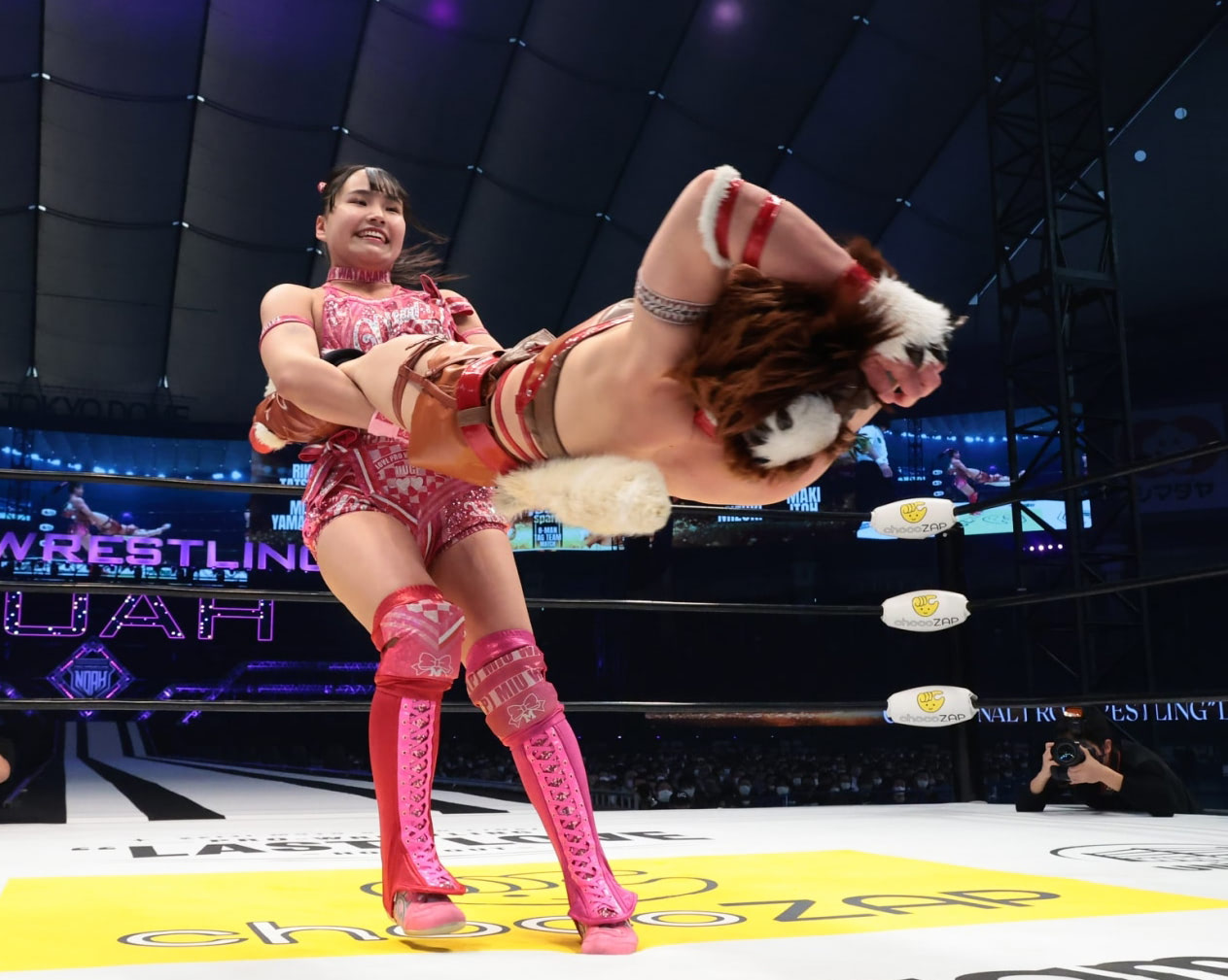 女子プロレスラー 盗撮 武藤敬司引退の第0試合・東京女子プロレスに客席から声、声、声！「馳浩を超えた!?」とSNS騒然 | ENTAME next -  アイドル情報総合ニュースサイト