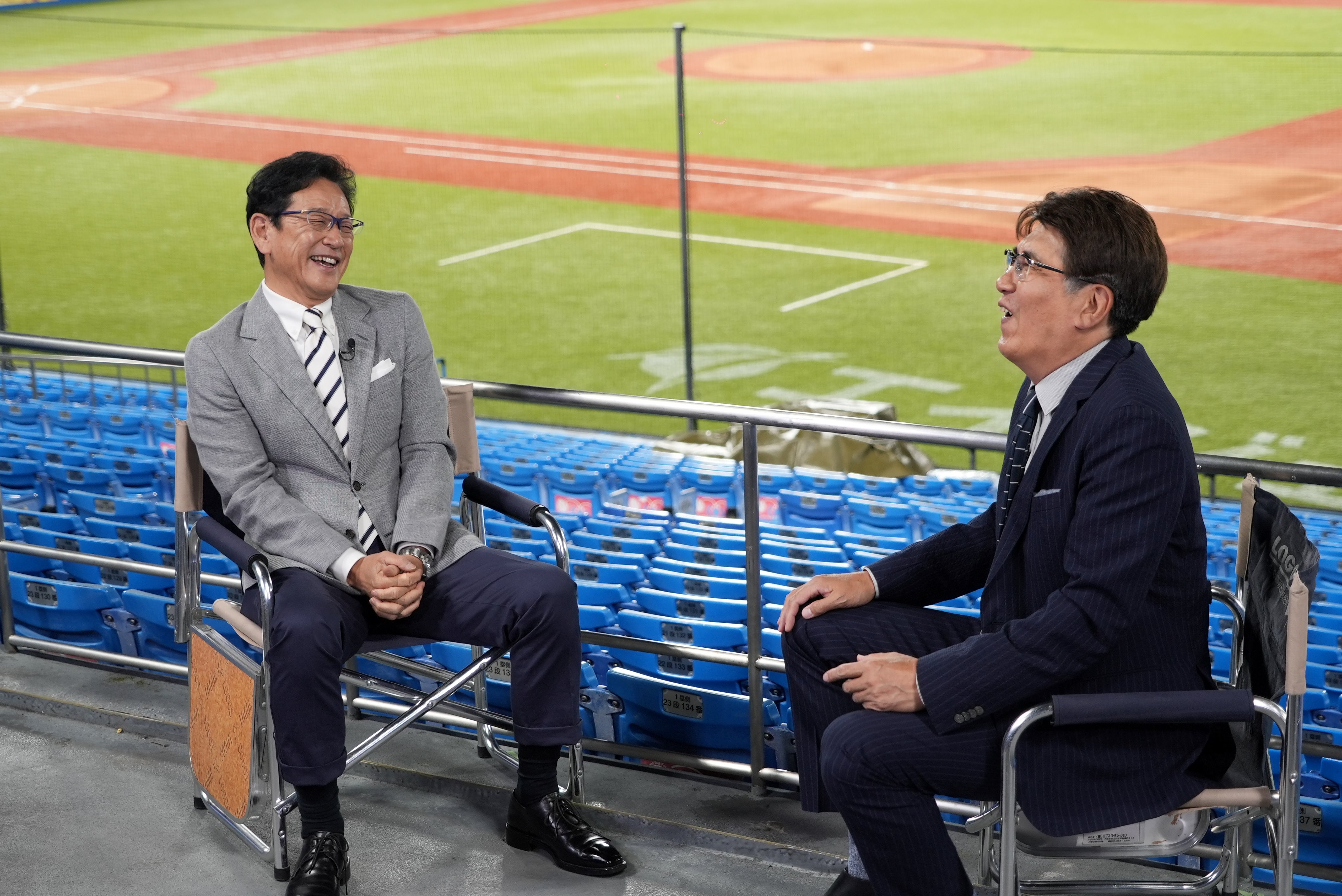 石橋貴明、侍ジャパン前監督・栗山英樹と“原点”明治神宮球場で対談「人生で1番泣いた場所」 | ENTAME next - アイドル情報総合 ...