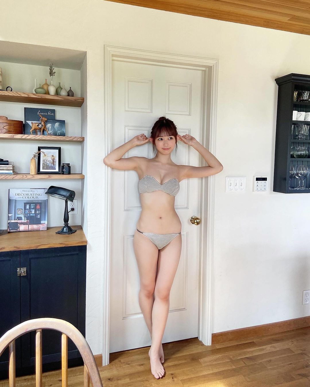 大盛真歩、おだんごヘアが新鮮な水着オフショットに「かわいすぎ」と絶賛の声 ENTAME next アイドル情報総合ニュースサイト