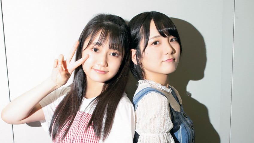 Akb48の次代を担う 15歳の新名物コンビ まなくる 結成当初は髪型でよくケンカしてました Entame Next アイドル情報総合ニュースサイト