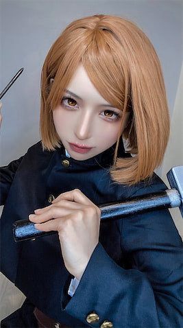 HaL.、『呪術廻戦』釘崎野薔薇のコスプレ姿を披露「最強すぎます