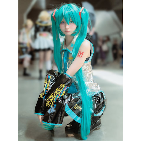 Cosplay 初音 ミク コス 高品質 実物撮影 初音ミク MIKU エンジョイ