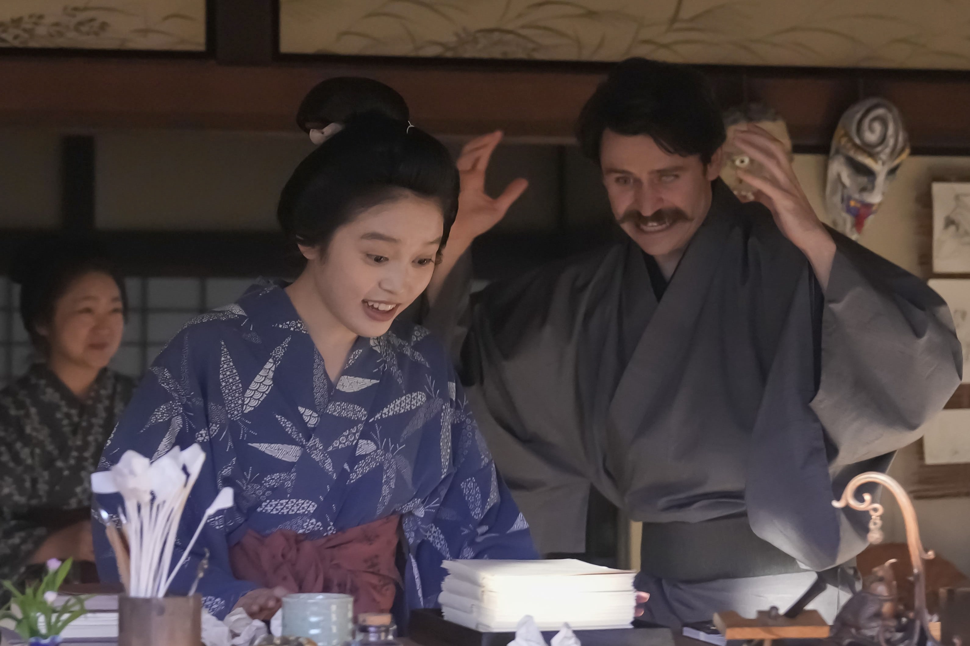 バケバケになります 次回1月19日のばけばけ】トミー・バストウ“ヘブン”の日本滞在記完成