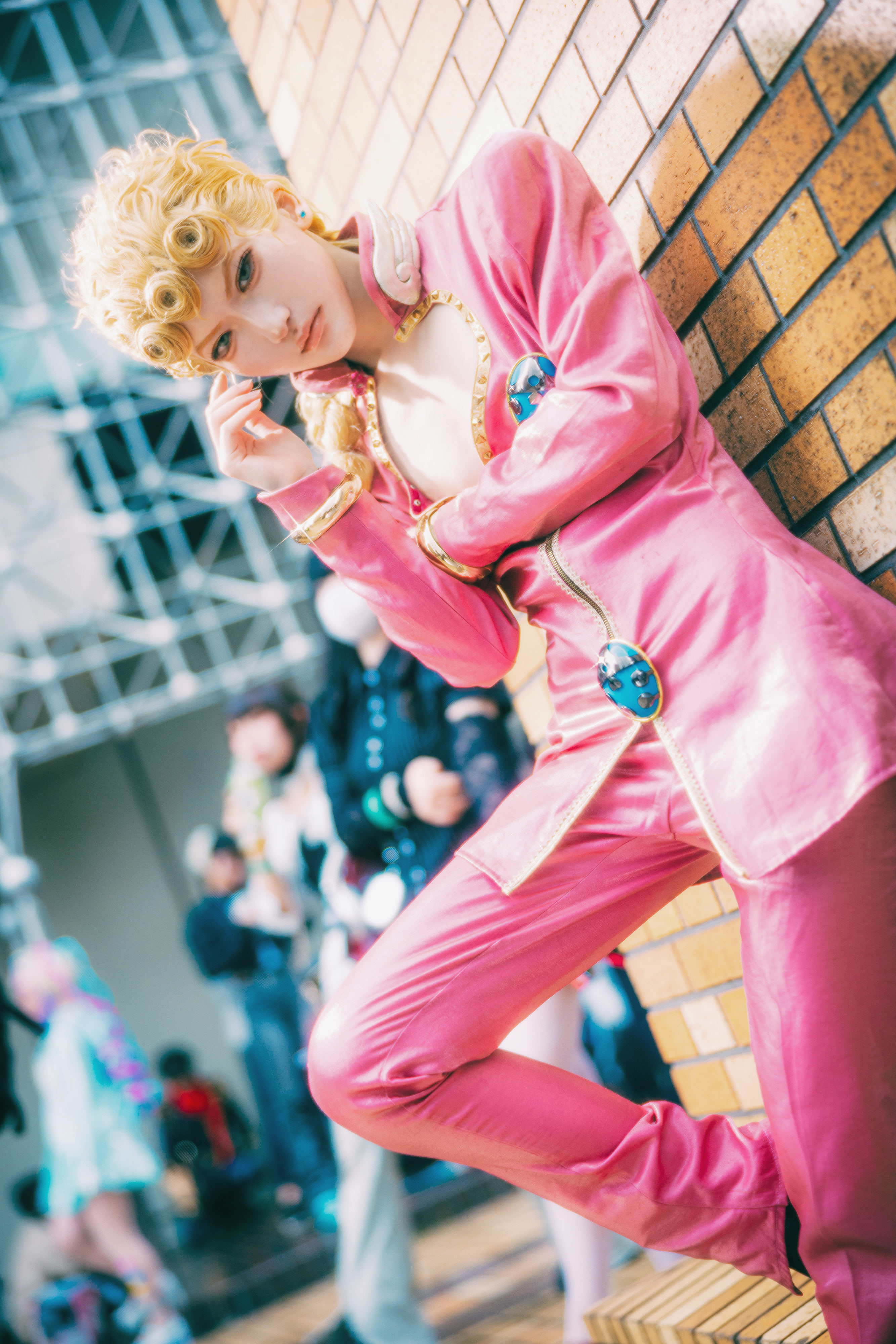 JoJo’s Bizarre Adventure Giorno Giovanna Cosplay Interview at acosta! Ikebukuro