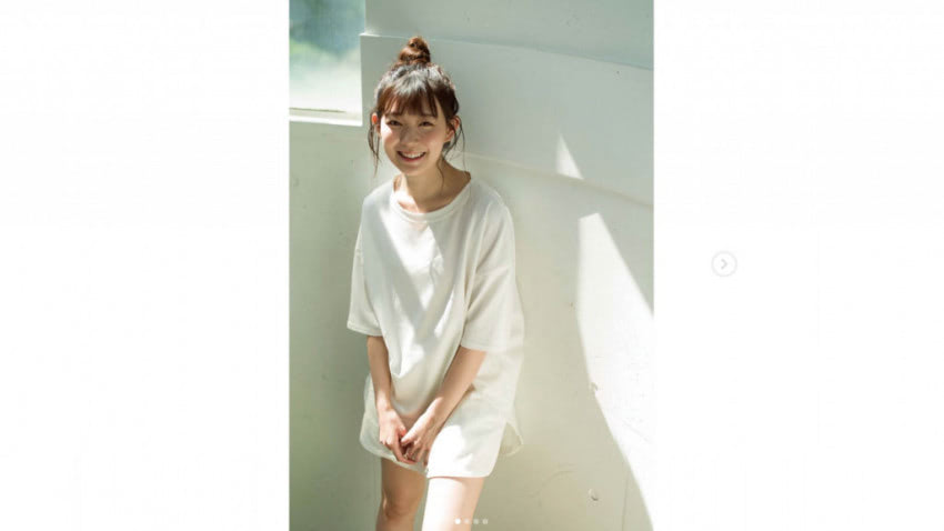 渡辺美優紀 生脚のぞく 天使より天使 なオフショットでファンを魅了 Entame Next アイドル情報総合ニュースサイト