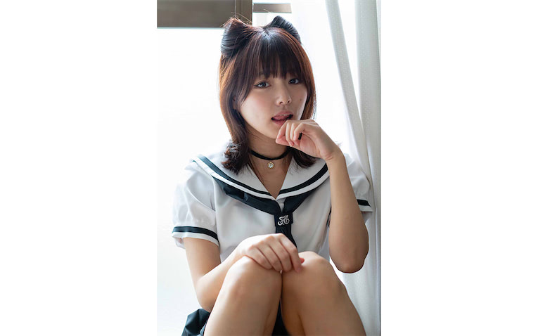 ベビーフェイスの大胆少女 葉月つばさがセクシーな猫に 大ヒットデジタル写真集完全版が発売 Entame Next アイドル情報総合ニュースサイト