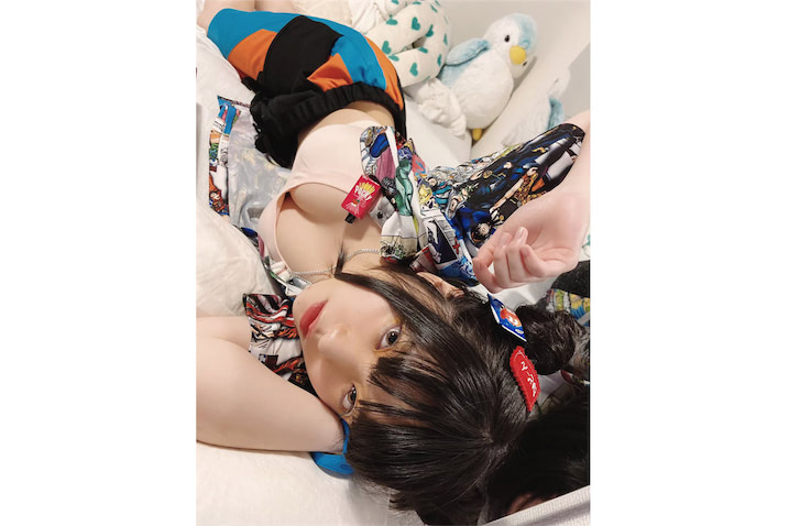 でんぱ組.inc でんぱアクビ組 根本凪 等身大ダイカットタオル