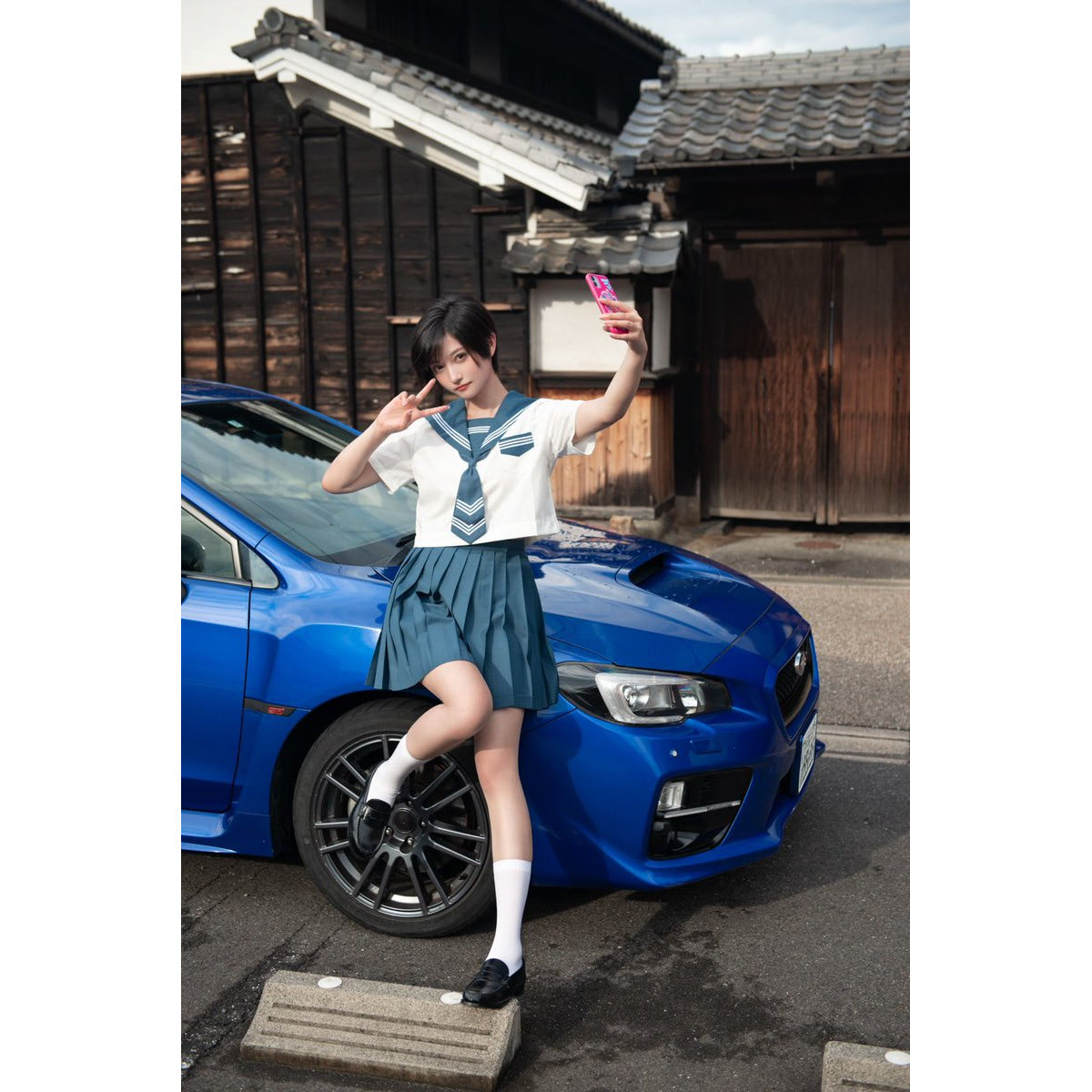 シェンインイン、小さすぎる美顔×悪魔的セーラー服ショットを公開 ENTAME next アイドル情報総合ニュースサイト