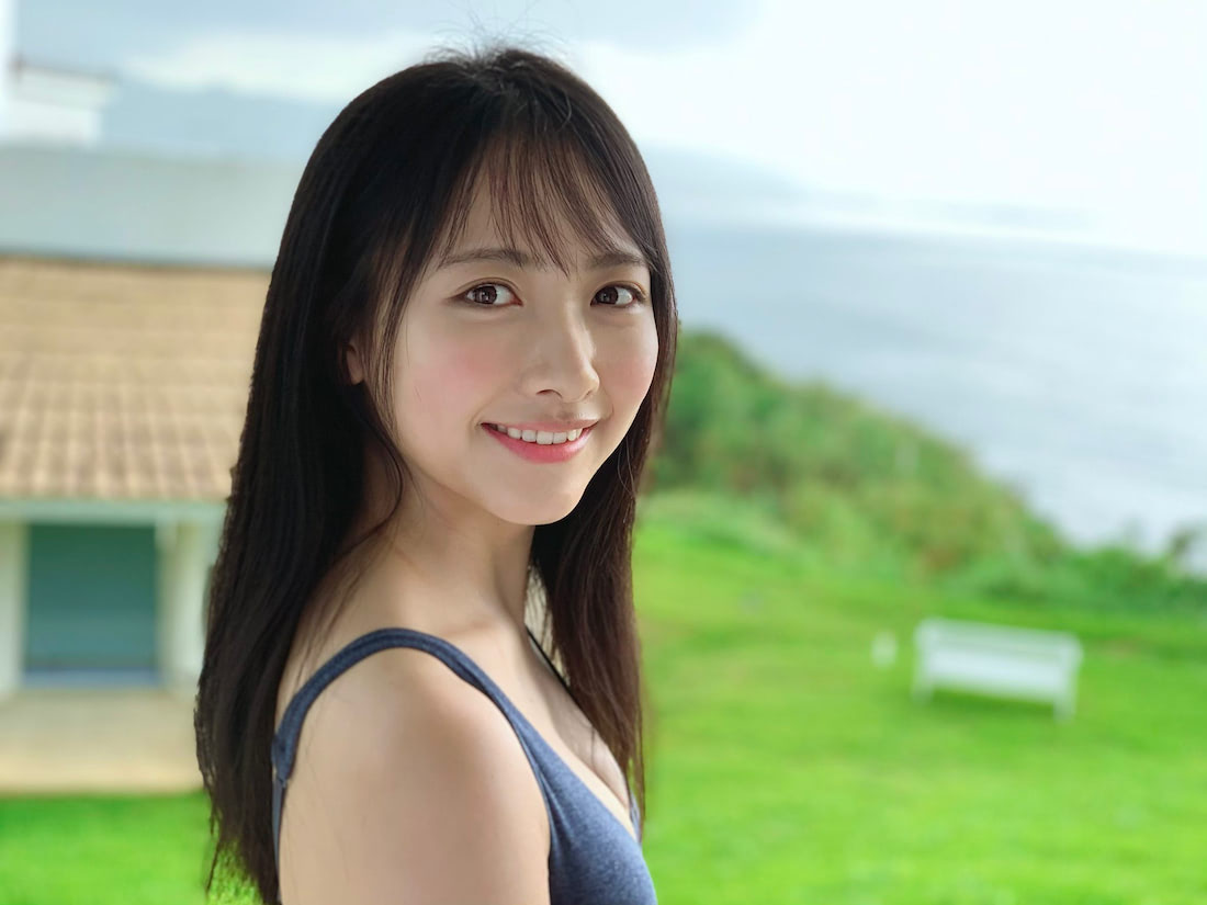  STU48 石田千穂、初写真集『檸檬の季節』発売、透明感あふれる水着オフショット公開 